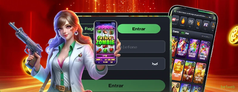 Cassino betweb app mobile